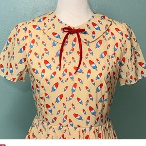 Yellow popsicle dress